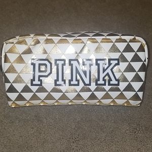 Victorias Secret Pink cosmetic pouch